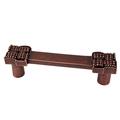 Vicenza Designs Medici 3" Center to Center Bar/Handle Pull Metal in Brown | 0.75 W in | Wayfair K1133-AC