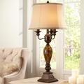 Kathy Ireland Mulholland 37" High Traditional Tall Buffet Table Lamp