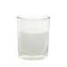 Jeco Inc. Zest Round Glass Unscented Votive Candle Paraffin in White | 2.5 H x 2 W x 2 D in | Wayfair CVZ-017