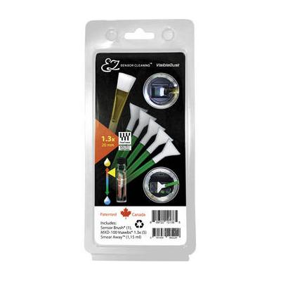 VisibleDust EZ Sensor Cleaning Kit PLUS with Smear Away, 5 Green 1.3x Vswabs and Sensor 12298038