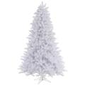 Vickerman 308723 - 8.5' x 81" Crystal White Pine Christmas Tree (A135780)