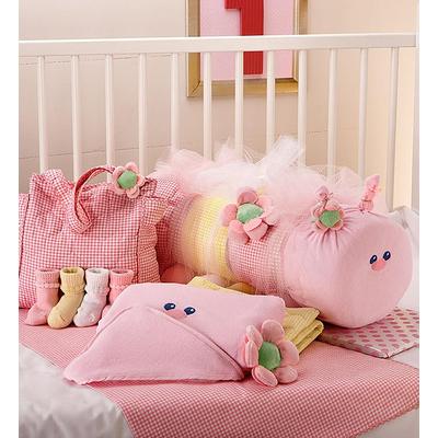 1-800-Flowers Everyday Gift Delivery Baby Caterpillar Blanket & Bag Set - Pink Or Blue Pink Caterpillar Blanket & Bag Set