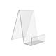 Displaypro 10x Medium Clear Acrylic Book Stand, Ideal for Holding Books, Phones, Plates and More! - Free Shipping!