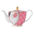 Wedgwood Butterfly Bloom Bone China Teapot Bone China in Pink/White | 14 H x 7.9 W x 7.91 D in | Wayfair 5C107800048