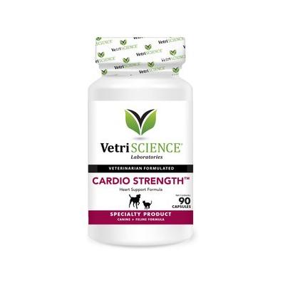 VetriScience Cardio Strength Capsules Heart Supplement for Cats & Dogs, 90 count