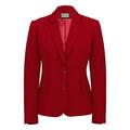 Busy Clothing Women Office Suit Jacket Blazer Burgundy Red 10