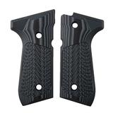 Vz Grips Beretta 92 Tactical Slant Grips - Beretta 92 Tactical Slants Black/Gray