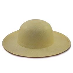 Tumia - Ladies Sun Genuine Panama Hat - Natural Colour - Rollable/Foldable - Range (58)