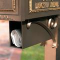 Seranto Mailbox Newspaper Holder - Black - Grandin Road