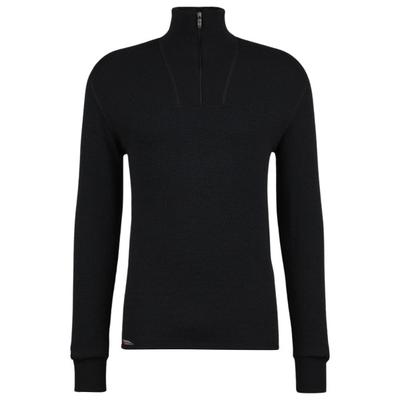 Woolpower - Zip Turtleneck 400 - Longsleeve Gr L schwarz