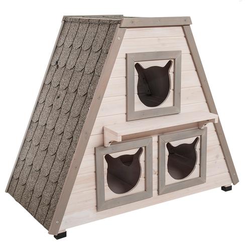 Katzenhaus Madeira – L 90 x B 50 x H 75 cm