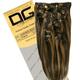 Dream Girl 18 inch Colour 1B/30 Clip On Hair Extensions