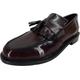 Ikon Men's Selecta Tab Slip On Loafer (6, Oxblood)