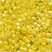 Miyuki Delica Seed Beads DB0160/DB160 11/0 Opaque Yellow AB 7.2 Grams