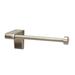 Alno Inc Luna 4.88" Wall Mounted Toilet Paper Holder Metal in Gray | 2 H x 1 D in | Wayfair A6866L-SN