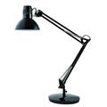 Alba Architect Double Arm Desk Lamp Black