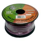 PYRAMID RSW14100 - 14 Gauge 100 ft. Spool of High Quality Speaker Zip Wire(Colors may vary)