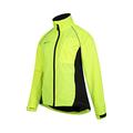 Mountain Warehouse Adrenaline Womens Waterproof Jacket - Breathable Ladies Coat, Taped Seams, Reflective Trims Rain Jacket - For Spring Summer, Cycling, Running Yellow 10