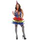 Fun Shack Clown Costume Women, Clown Costume Woman, Ladies Jester Costume, Female Clown Costume Adult, XXX-Large