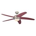 Westinghouse BENDAN Ceiling Fan, Metal, R7s, 80 W, Dark Pewter, 7256440