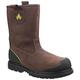 Amblers Safety FS223C Safety Rigger Boot / Mens Boots (9 UK) (Brown)