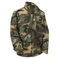 M65 Military Field Jacket With Removable Quilted Inner Liner-Woodland Camouflage (M)