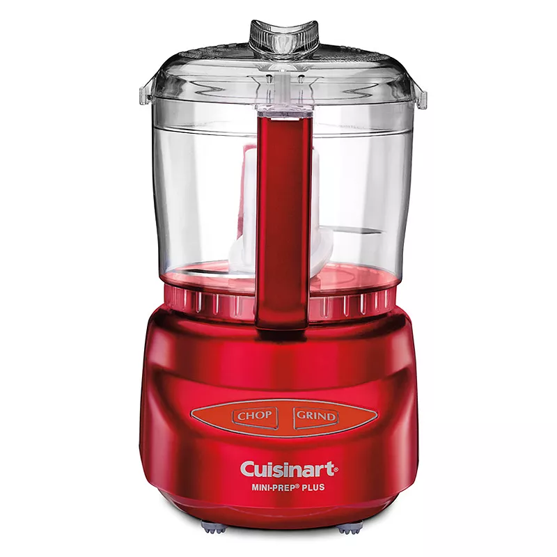 Cuisinart Mini-Prep Plus Food Processor, Red, 3 CUP