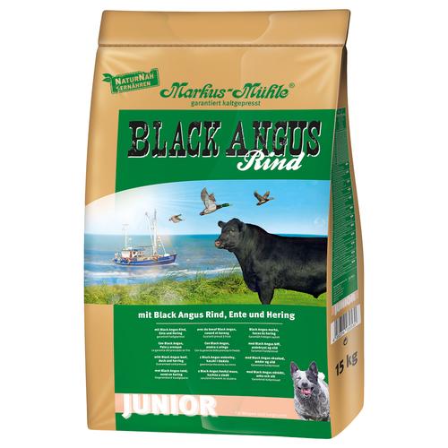 30kg Black-Angus Junior Markus Mühle Hundefutter trocken