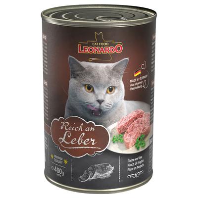 24x400g All Meat Leber Leonardo Katzenfutter nass