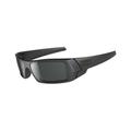 Oakley OO9014 Gascan Sunglasses - Men's Matte Black Frame Grey Lens 03-473