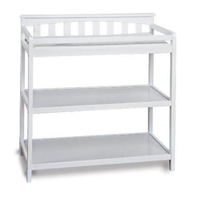 Child Craft Flat Top Changing Table in Matte White