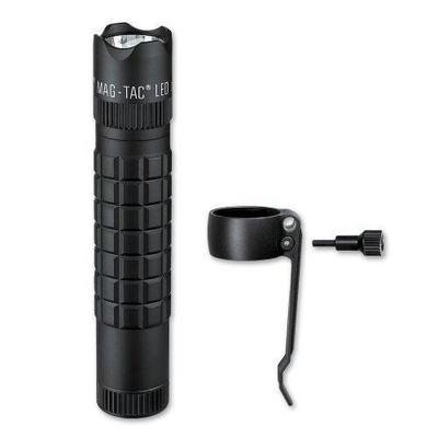 Maglite Mag-Tac LED Flashlight (Crowned Bezel, Matte Black) SG2LRA6