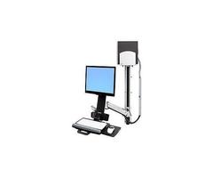 Ergotron StyleView Sit-Stand Combo System With Medium Computer Holder - 45271026