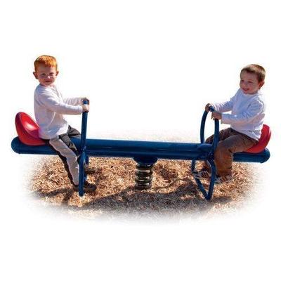 Ultra Play UPlay Today Commercial 2-Rider Spring See Saw with Blue & Red Seats