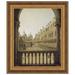 Vault W Artwork By Giovanni Antonio Canal - Picture Frame Print on Canvas Canvas, Resin in Brown | 30.25 H x 26.25 W x 1 D in | Wayfair P01573