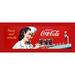 Trademark Fine Art Coca-Cola "Waitress" Stretched Vintage Advertisement on Canvas Canvas | 12 H x 36 W x 2 D in | Wayfair CW2069-C1236GG