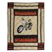 Patch Magic Motor Cycle Crib Quilt 100% Cotton in Brown | 46 H x 36 W in | Wayfair QCMRCL