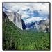 Trademark Fine Art 'Yosemite III' by Preston Photographic Print on Canvas in Blue/Gray/Green | 14 H x 14 W x 2 D in | Wayfair EM049-C1414GG