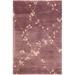 Brown/White 102 x 0.5 in Area Rug - Martha Stewart Rugs Floral Hand-Knotted Wool Rust/Beige Area Rug Wool | 102 W x 0.5 D in | Wayfair MSR5536C-9