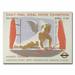 Trademark Fine Art "Home Exibition at Kensington Olympia, 1938" Vintage Advertisement on Canvas Metal in Red | 26 H x 32 W x 2 D in | Wayfair