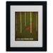 Trademark Fine Art 'Red Riding Hood' Graphic Art on Wood in Brown/Green | 14 H x 11 W x 0.5 D in | Wayfair CJ0008-B1114MF