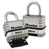 Master Lock Company Pro Series Combination Lock, Stainless Steel | 2.18 W in | Wayfair MLK1174D