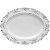 Noritake Sweet Leilani Oval Platter Porcelain China/All Ceramic in White | 14 W in | Wayfair 3482-413