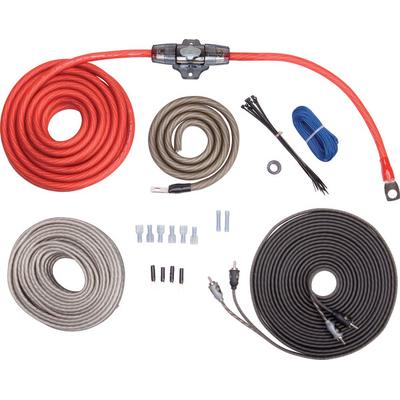 Rockford Fosgate RFK4X 4 gauge Amplifier Wiring Kit + RCAs