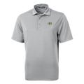 Men's Cutter & Buck Gray Green Bay Packers Big Tall Virtue Eco Pique Recycled Polo