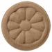 Ekena Millwork Reese 5"H x 5"W x 3/4"D Rosette Wood in Brown | 5 H x 5 W x 0.75 D in | Wayfair ROS05X05RECH