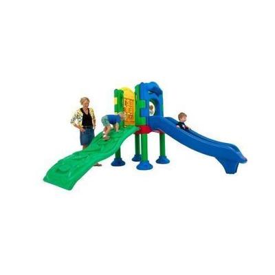 Ultra Play Discovery Center Commercial Playground 1 Deck without Roof Anchor Bolt Mounting