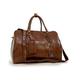 ASHWOOD - Genuine Leather Holdall - Large Overnight/Travel/Business/Weekend/Gym Sports Duffle Bag - Harry - Chestnut Brown