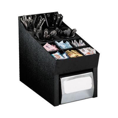 10 Compartment Napkin/Flatware Dispenser & Condiment Organizer - Dispense-Rite NLO-SWNH
