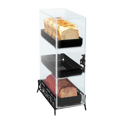 Cal Mil 1204-13 3 Level Bread Box with Wire Base 7" x 13" x 21"